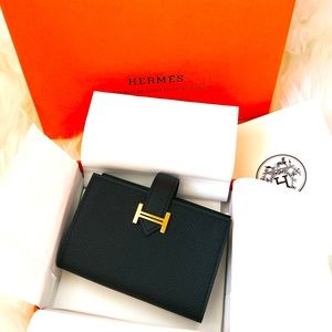 Hermès Mini Compact Bearn wallet